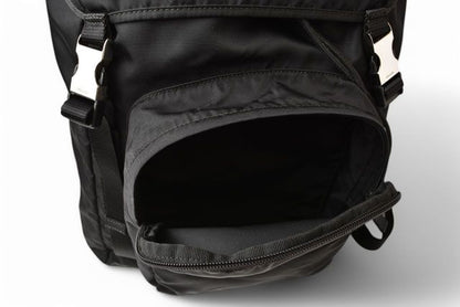 Prada Backpack Sac Backpack Men Women Prada Day Bag Nylon Black V135