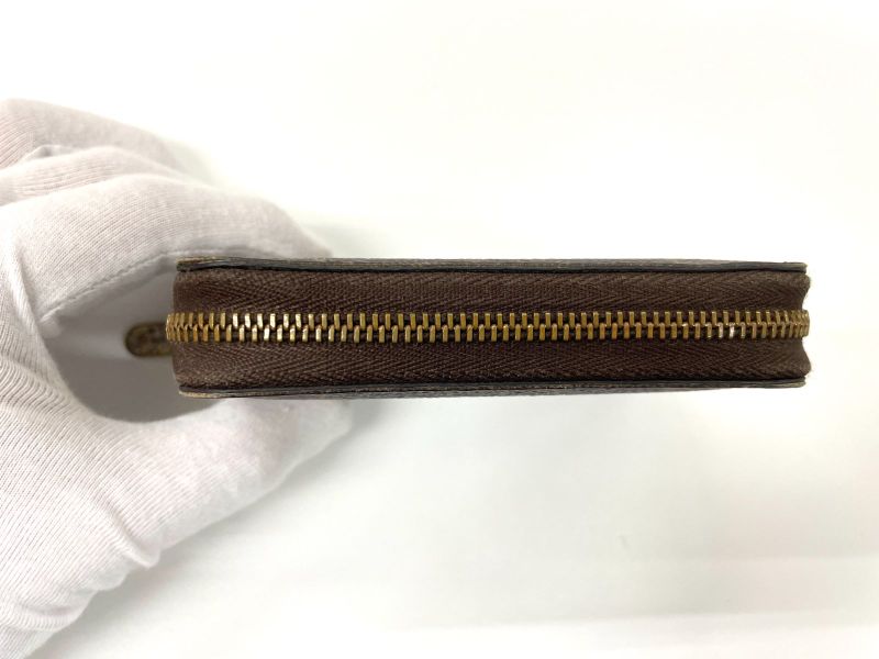 Louis Vuitton Monogram Zippy Coin Purse Zippy Wallet Round Zip Compact Wallet