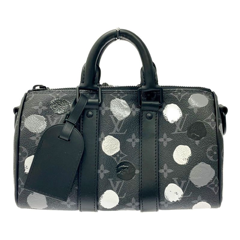 Louis Vuitton M46406 Eclipse × Yayoi Kusama Keepall - Bandoliere 25 395909