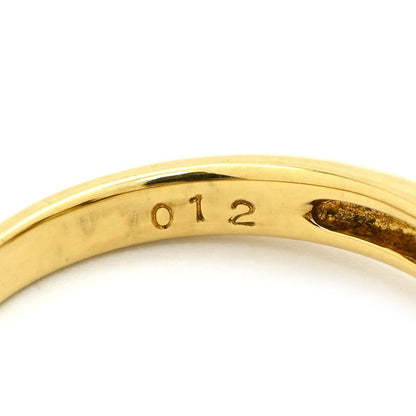 Christian Dior Ring Akoya Pearl Ring 18k Yellow Gold Pearl Yellow Gold Leaf