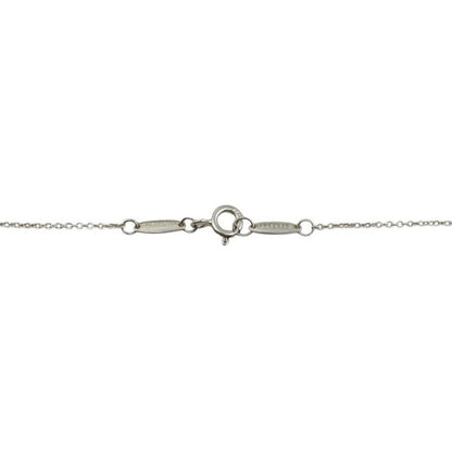 Em1277 Tiffany & Co Necklace Bean Necklace Silver Tiffany