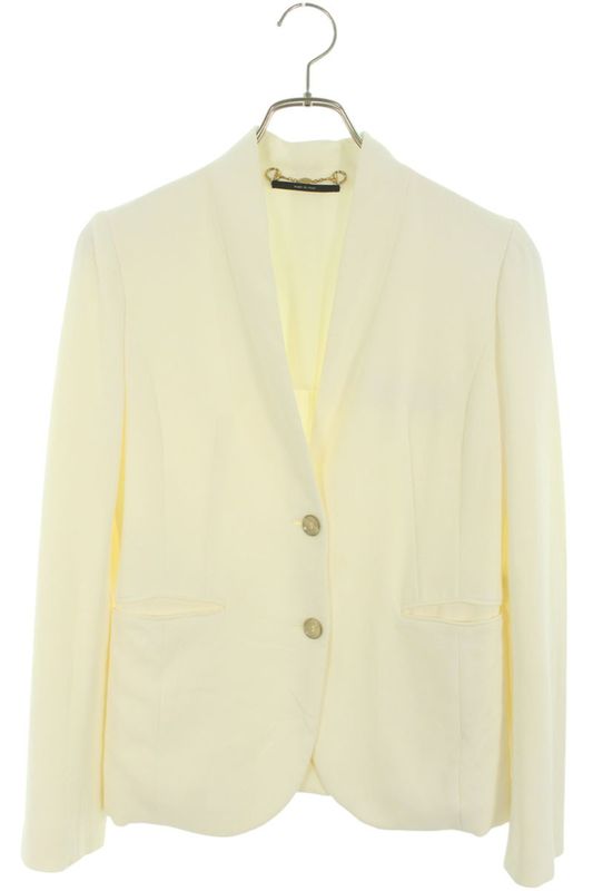 Gucci 345002 Zcm38 Collarless Jacket Women 34