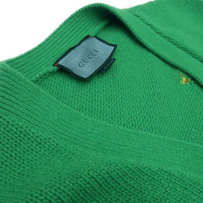 Gucci Cardigan #S 175 92A Wool Green DIY Scorpion Initial Thick Gucci