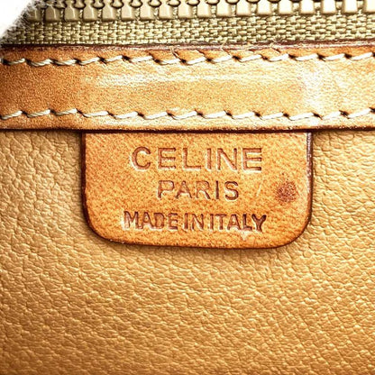 Celine M94 Handbag Macadam PVC Leather Brown With Charm Women Men Fashion