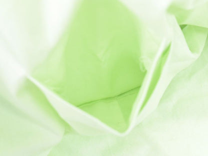 Authentic Hermes Cotton Shirt Short Sleeve Tops Lime Green Men's Clothing