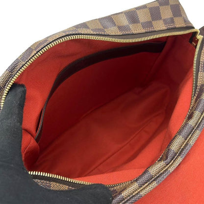 Louis Vuitton Naviglio Shoulder Bag N45255 Damier Canvas Brown Diagonal Men