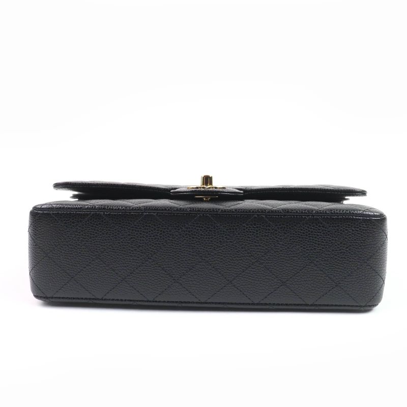 CHANEL A01112 Matelasse 25 Caviar Skin Coco Mark Random Serial Chain Shoulder