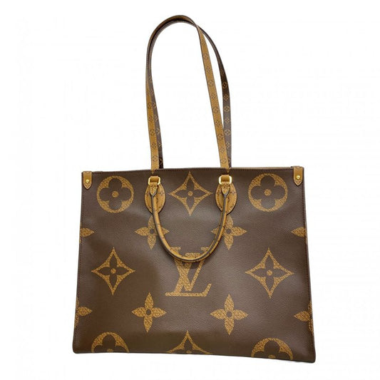 Louis Vuitton Tote Monogram Giant Reverse On-the-go GM M44576 Brown 2-way Bag