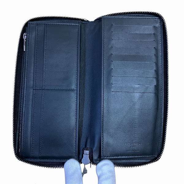 Louis Vuitton Damier Infini Zippy Wallet Vertical N63548 Long Wallet For Men
