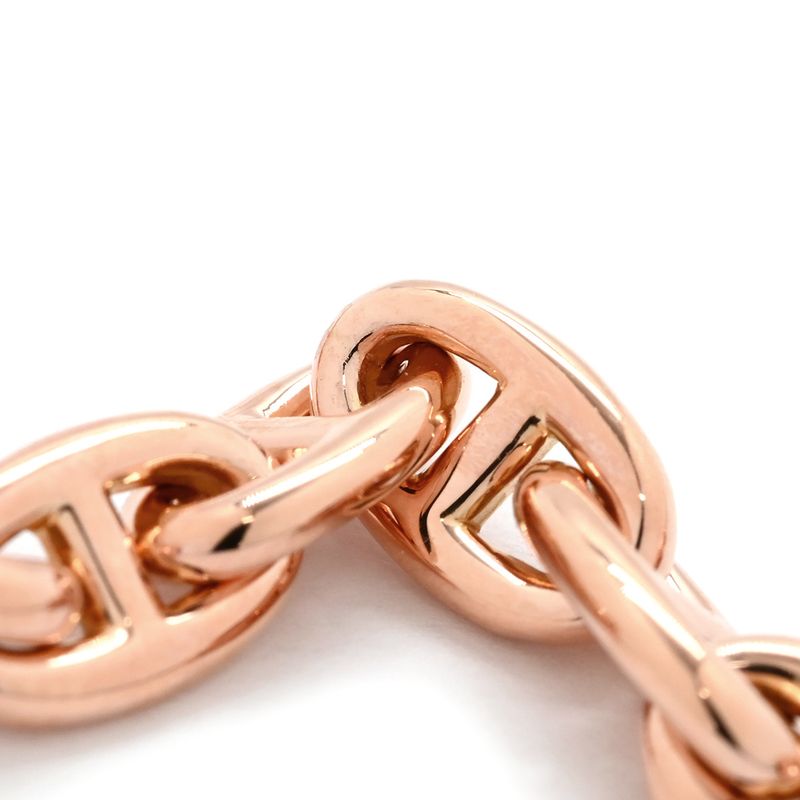 Hermes Bracelet Chaine D'ancre TPM 18k Pink Gold Pink Gold 24 Frames [case