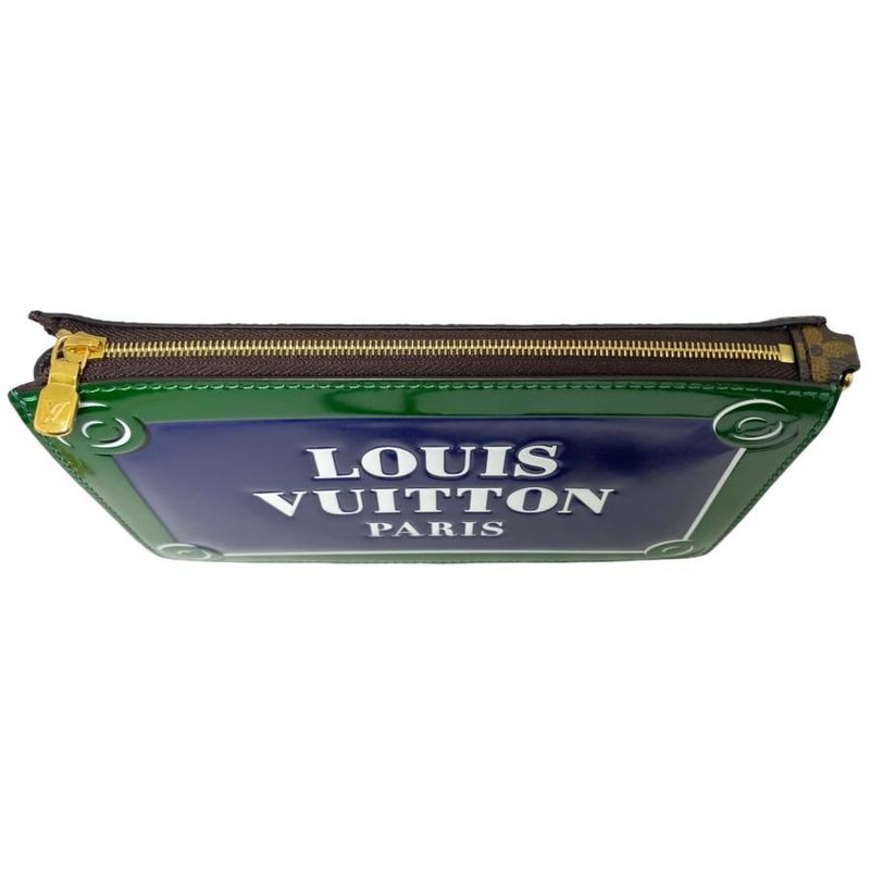 Louis Vuitton Shoulder Bag M23435 Lexington Monogram Pochette Green and Brown