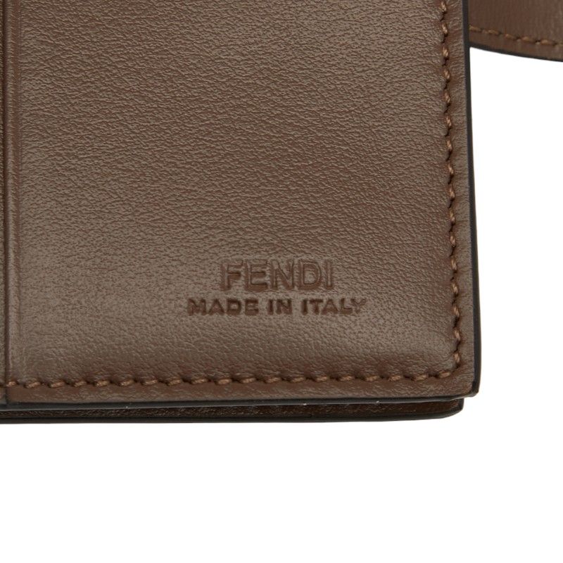 Fendi F IS Fendi F IS Fendi 8m0386 Brown Leather Women's Fendi