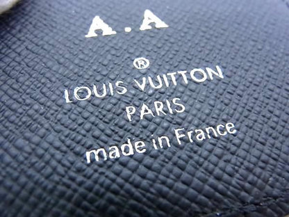 Pattern Louis Vuitton M60642 Epi Organizer De Poche Card Case Black Aw8678