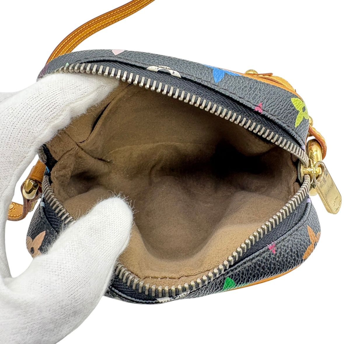 Louis Vuitton Multicolor Monogram Lift M40056 Shoulder Bag LV Noir Black