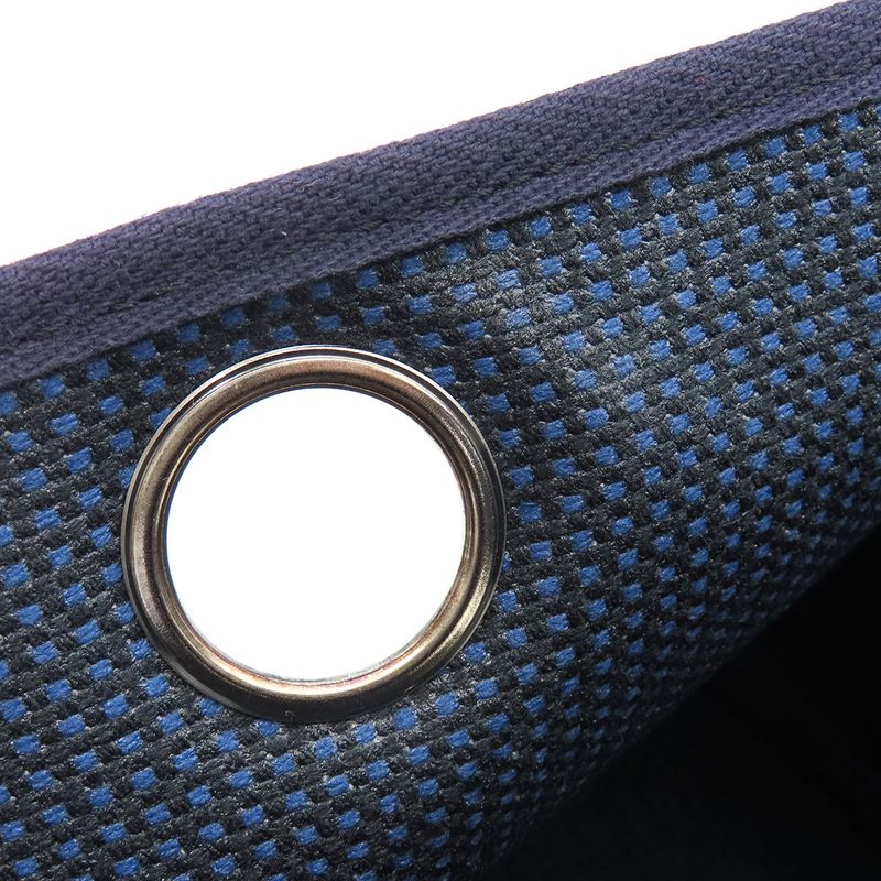 Hermes 2 Way Bag Herbag Her Bag Zip PM 31 Leather Toile Cadrille Blue Egée and