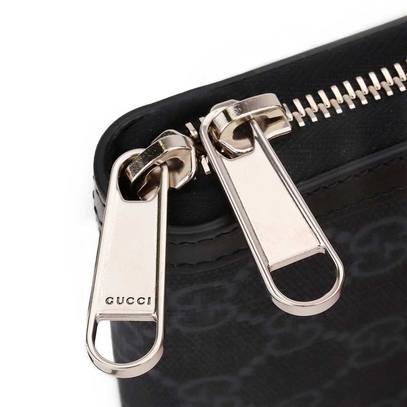 Gucci Shoulder Bag GG Supreme Black/gray