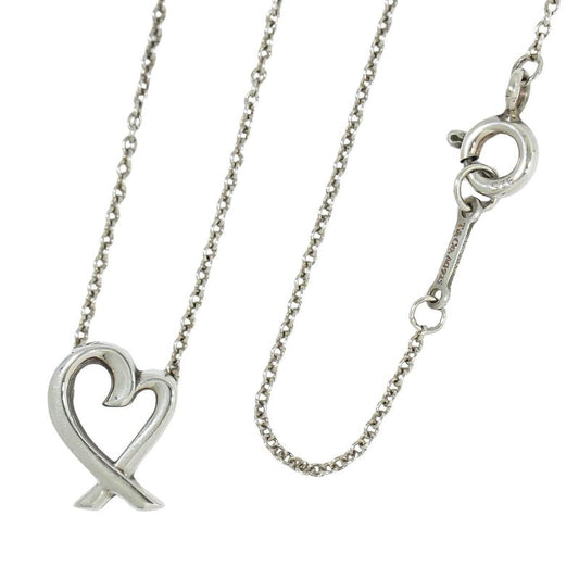 Authentic Tiffany & Co Tiffany & Co Loving Heart Ag925 Necklace Pendant Silver