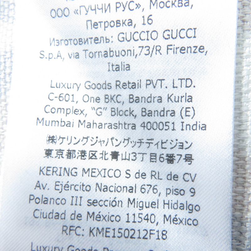 Gucci×adidas 703002 Trefoil Logo Total Short Sleeve Shirt Orange 36 Made In