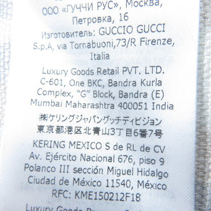 Gucci×adidas 703002 Trefoil Logo Total Short Sleeve Shirt Orange 36 Made In