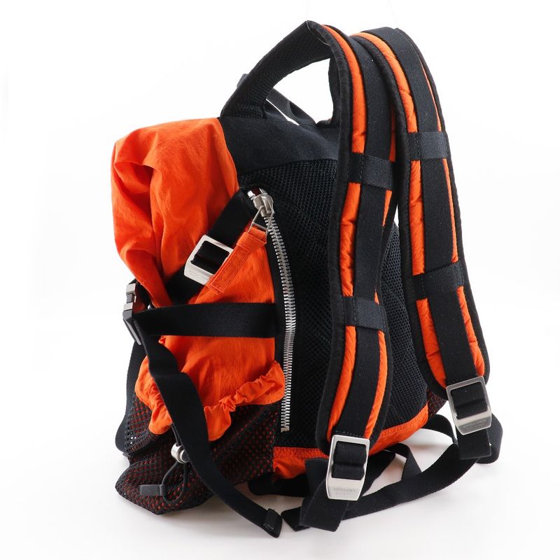 Bottega Veneta Bottega Veneta Backpack Nylon Orange Unisex Backpack/daypack