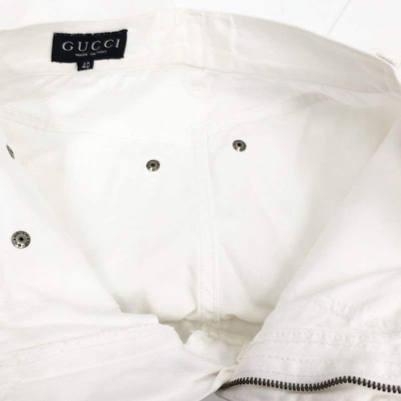 00 Gucci Bottom Size 40 White