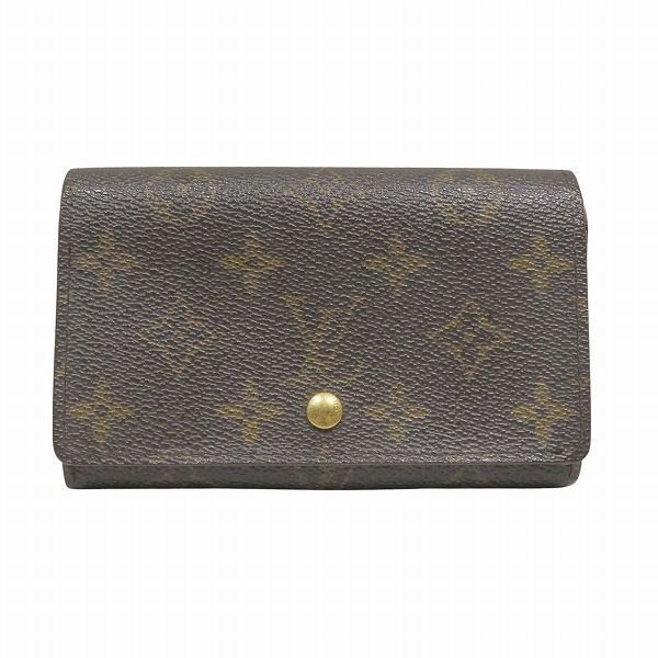 Louis Vuitton Monogram Portefeuille Tresor M61736 L-shape Zipper Bifold Wallet