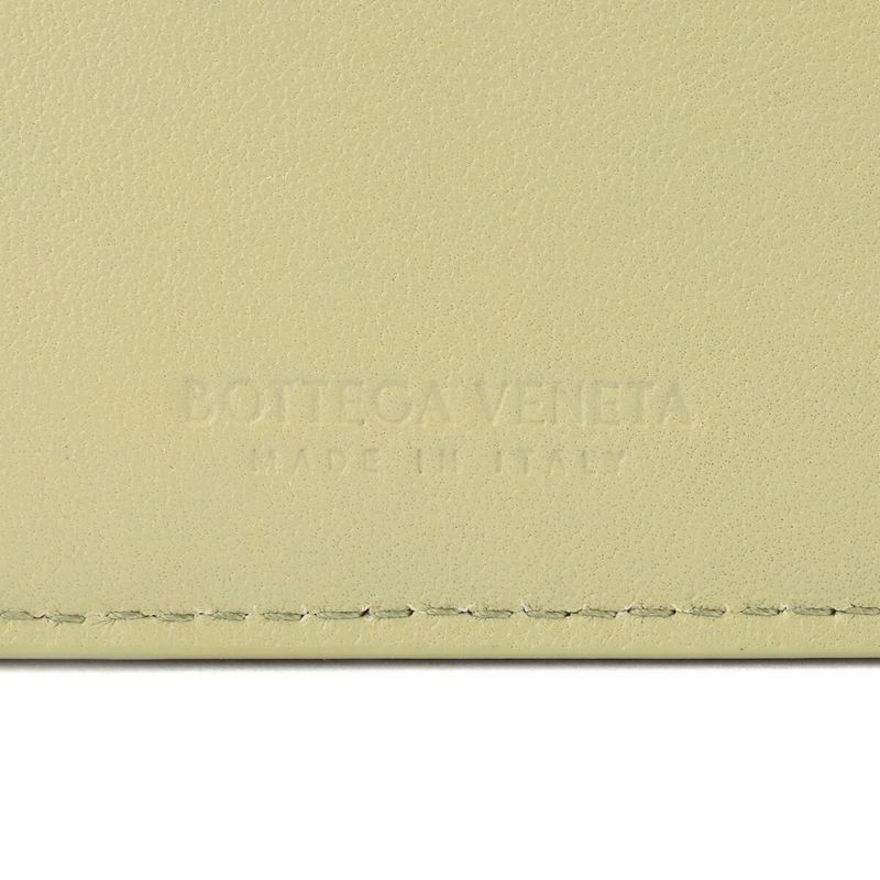 Bottega Veneta Card Case Cles Jit Card Case Travertine