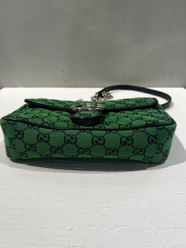 Gucci Marmont Quilted Green