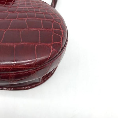 Loewe Leather Croco 2-Way Hand Bag