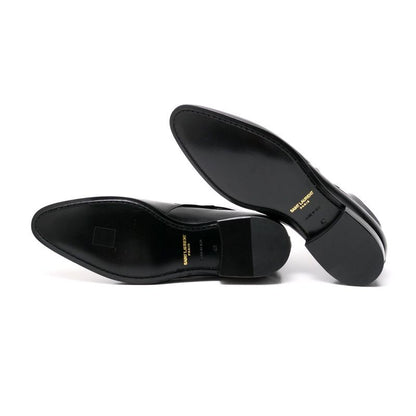 Saint Laurent Boots Size 43 Leather Ankle Strap Jopper Boots Short