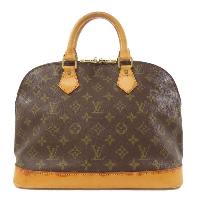 Louis Vuitton M51130 Alma Handbag Monogram Canvas Women