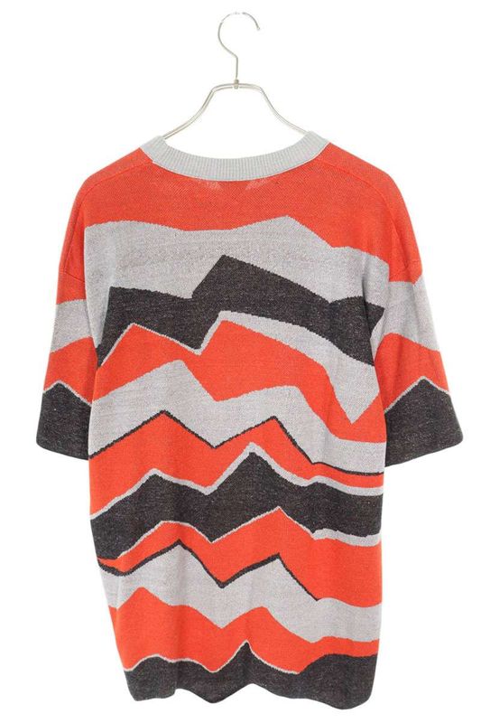 Bottega Veneta 785444 V3y20 Stripe Crew Neck Knit T-shirt Men's M