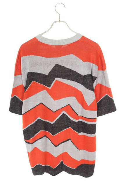 Bottega Veneta 785444 V3y20 Stripe Crew Neck Knit T-shirt Men's M