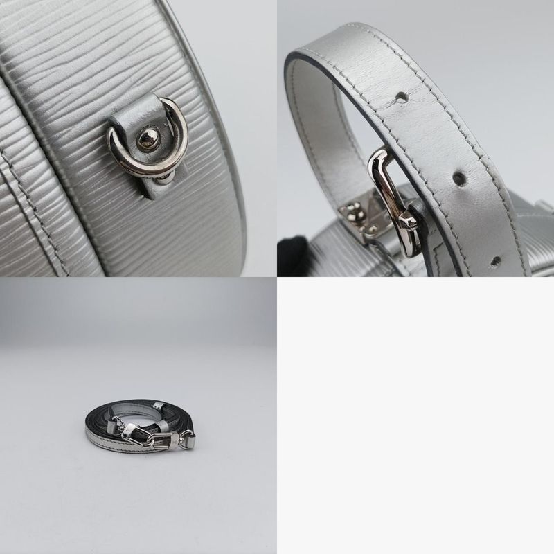 Louis Vuitton Petite Boite Chapeau Silver Epi M53074pl0158