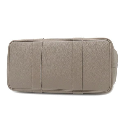 Hermes Tote Bag Garden Party PM Country Griasphalt Silver Hardware Glazed D