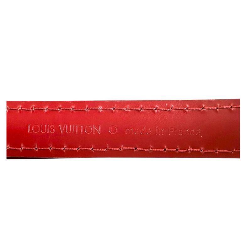 Louis Vuitton Strap Adjustable Shoulder Strap For Bag Louis Vuitton Red