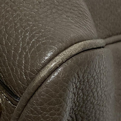 Gucci Bamboo Shopper Tote Bag 336032 Dark Brown Leather