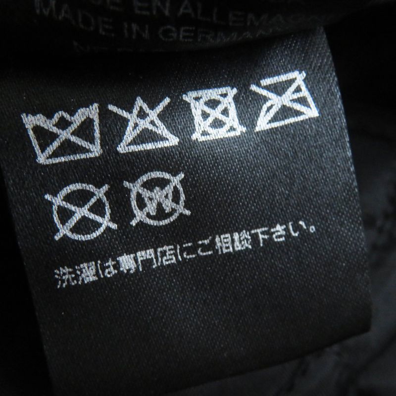 CHANEL 2019 19V With Coco Mark Tweed Use Cassock Dark Navy S Made In Germany