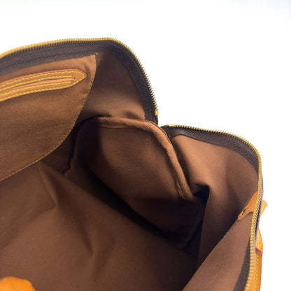 Louis Vuitton Speedy 40 Monogram Leather X PVC Brown Handbag Gold M41522