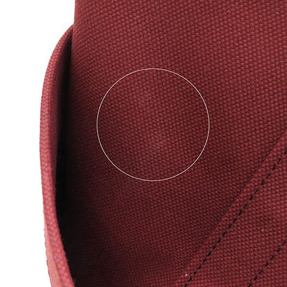 Hermes 2-Way Bag Sac de Pansage Groom Cotton Polyurethane Polyamide Rouge Ash