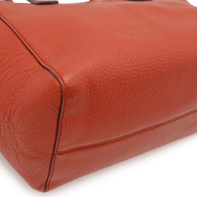 Gucci Swing Tote Shoulder Bag Shoulder Tote Semi Shoulder Leather Red 354408
