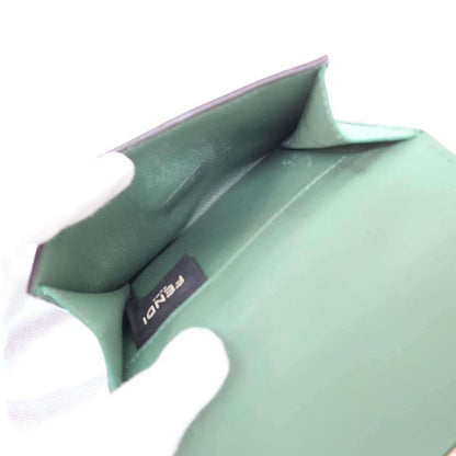 Fendi Peekaboo Wallet Peekaboo Leather Wallet 8m0438 A91b Green