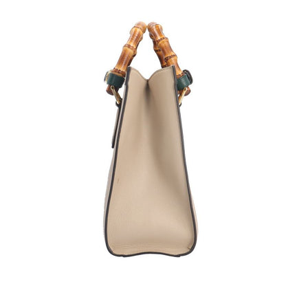 Gucci Diana Small Bamboo Shoulder Bag Leather 660195 Beige Ladies Gucci