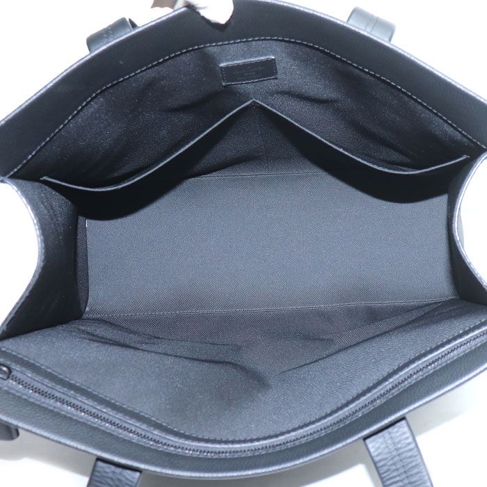 Louis Vuitton Take Off Tote Bag Aerogram Black M57308 IC Chip Men's Used