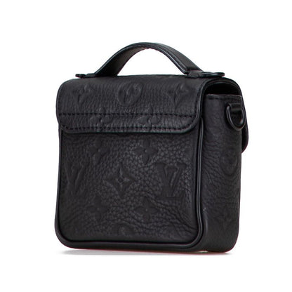 Louis Vuitton Taurillon Monogram Pico S Lock Mini Handbag Shoulder Bag 2WAY