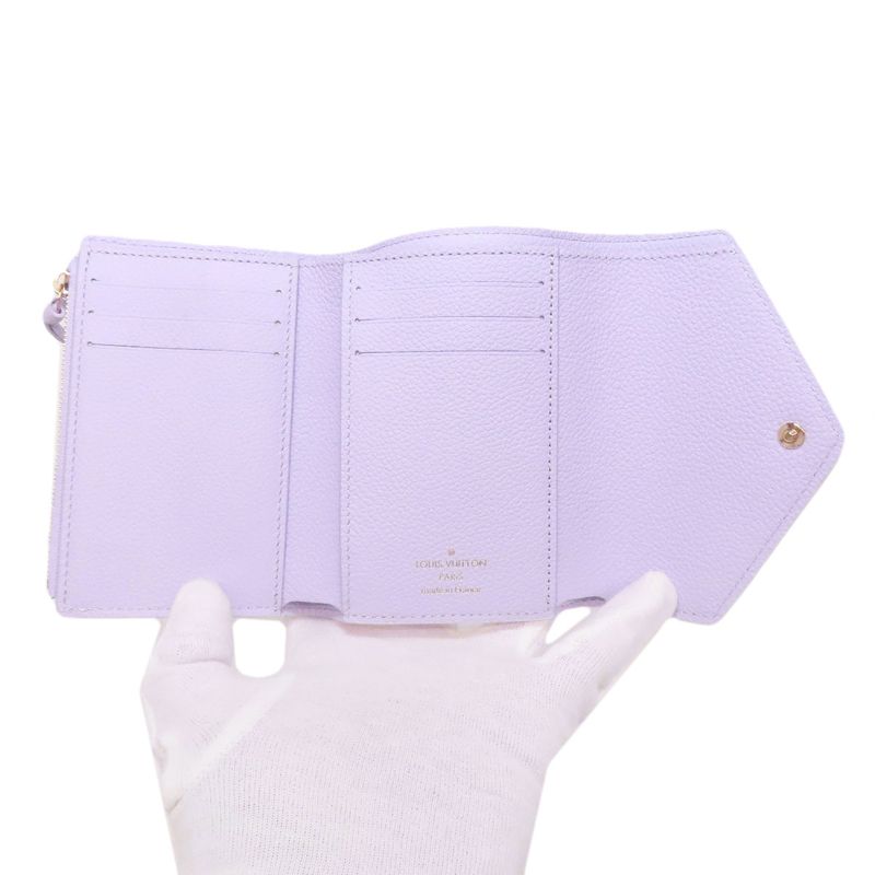 Louis Vuitton M82925 Portefeuille Victorine Folding Wallet With Coin Purse