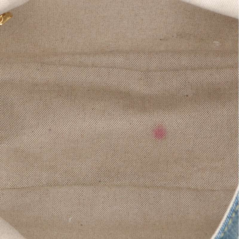 Louis Vuitton N4040743 Montsouris Messenger M Damier Denim Shoulder Bag Men's MM