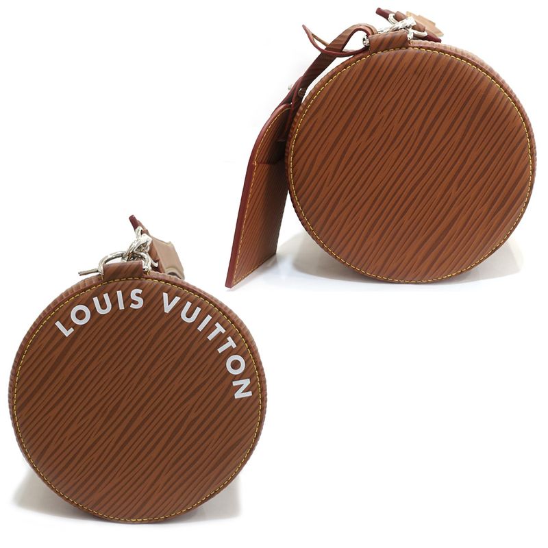Louis Vuitton Soft-porochon MM M23092 2WAY Bag Epi XL Leather Brown