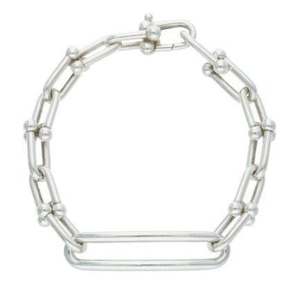 Tiffany & Co Hardwear Hardware Medium Link Silver Bracelet Men's