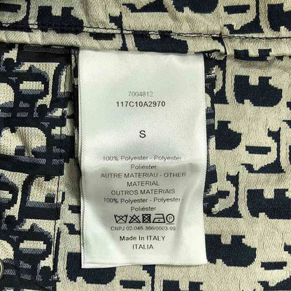 Christian DIOR | Oblique Technical Taffeta Jacquard Anorak Jacket BEE Embroidery